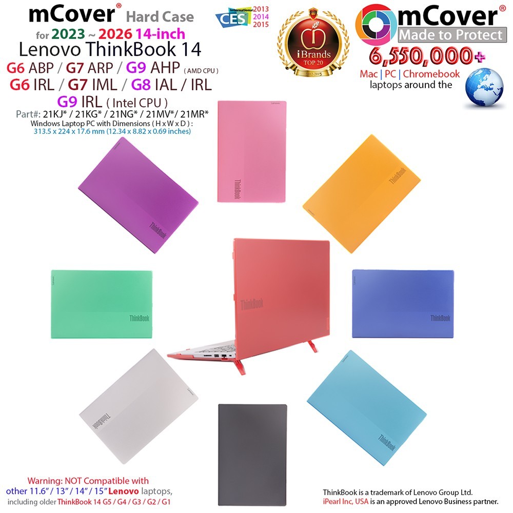 NEW mCover case for 2023~2025 14" Lenovo Thinkbook 14 G6 G7 G8 G9 Windows Laptop