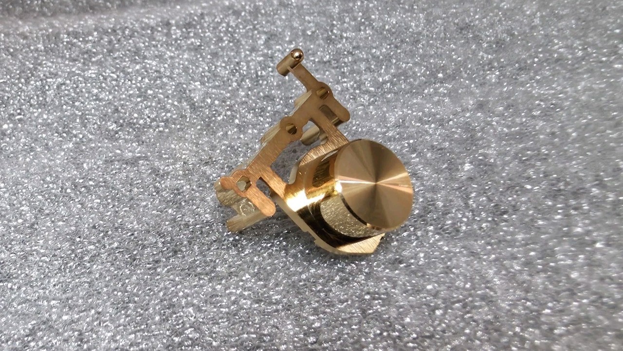 Original Reset Gold Button for Technics SL-DZ1200. Part No RGU2242