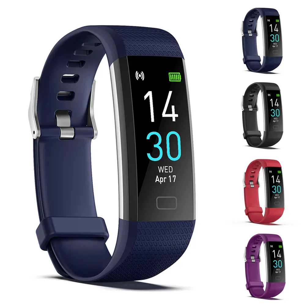 Smart Sports Bracelet Pedometer Heart Rate Blood Pressure Fitness Smartwatch