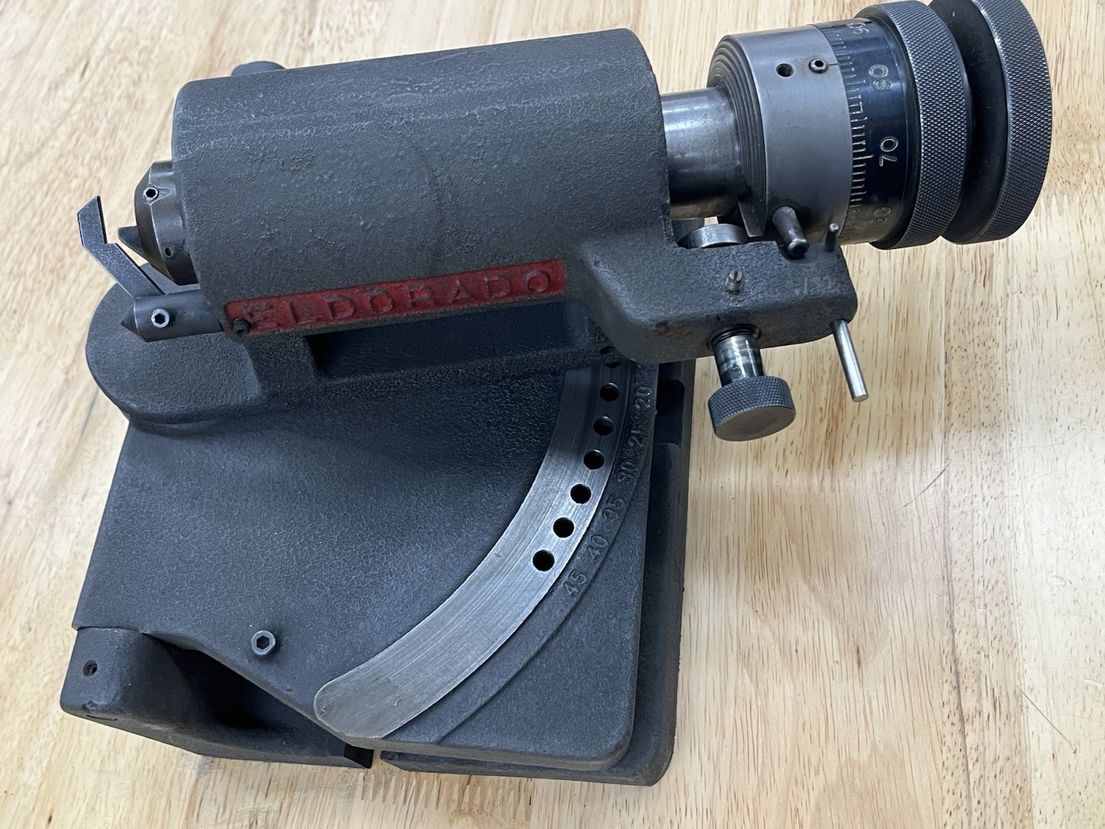 Eldorado Model B Gun Drill Sharpening grind Fixture grinding Masters gundrill