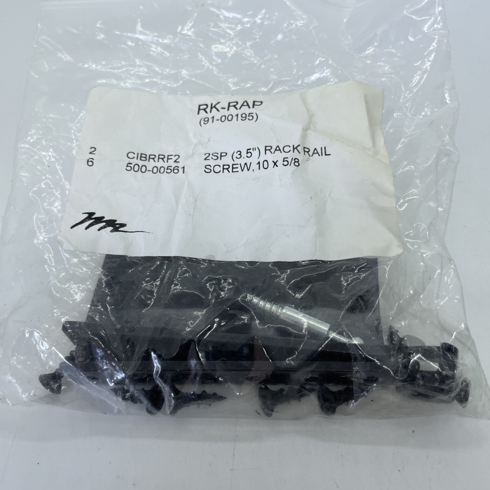 Middle Atlantic RK-RAP (91-00195) Rack Rail 2SP w Hardware New-Old Stock