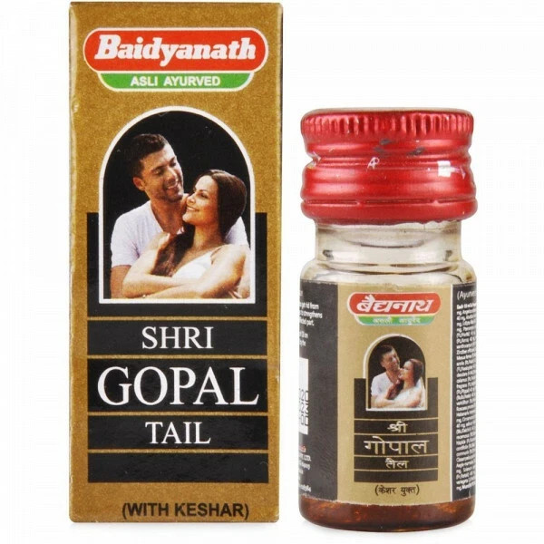 Baidyanath Shri Gopal Tail Oil 10ml Massage Oil For Men | Free Shipping