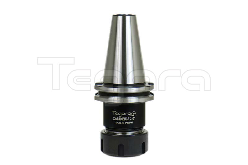 Tegara CAT40 ER32 Tool Holder 3" G2.5 20000 0.0001" Certificate Taiwan P[
