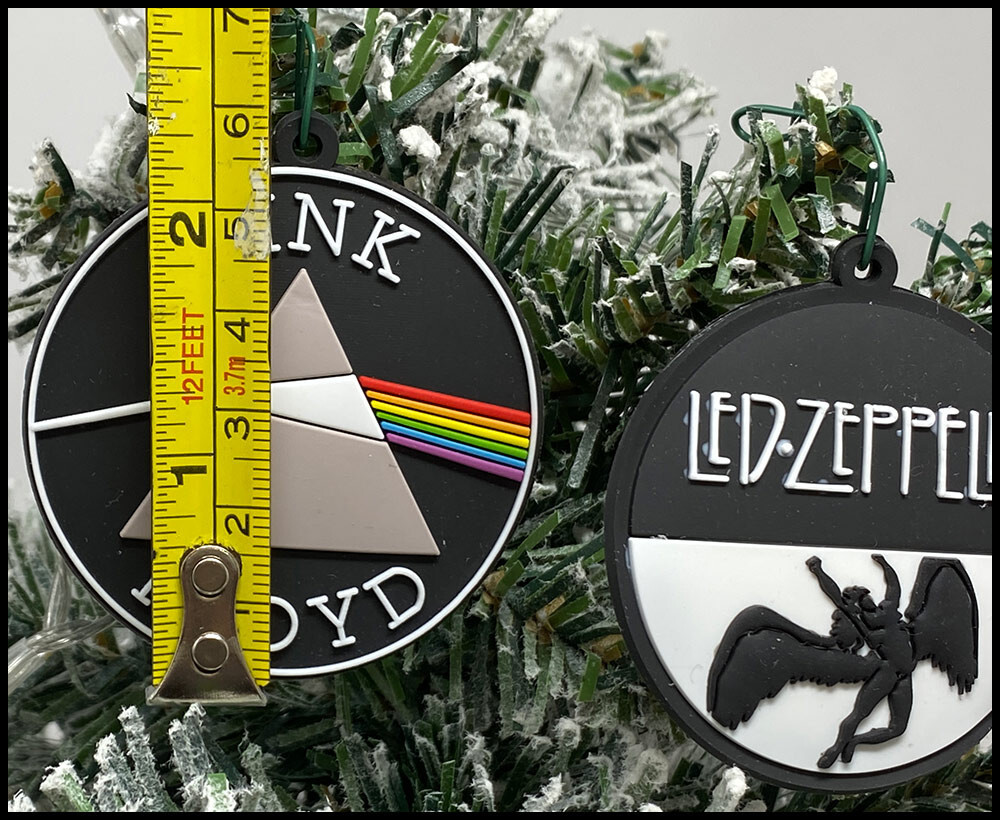 The Rolling Stones Christmas Ornament 9 Piece Set Featuring Nirvana