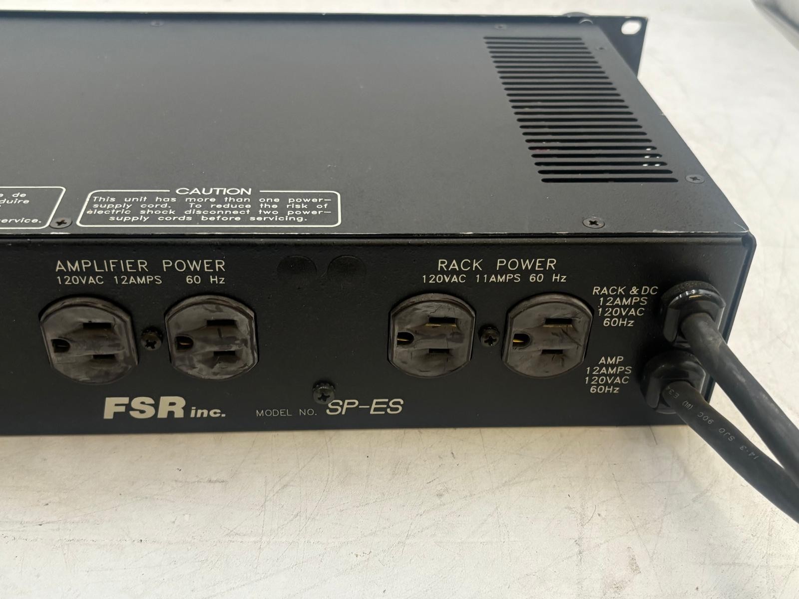 FSR Inc Model SP-ES External Switching Amplifier/Rack Power Supply