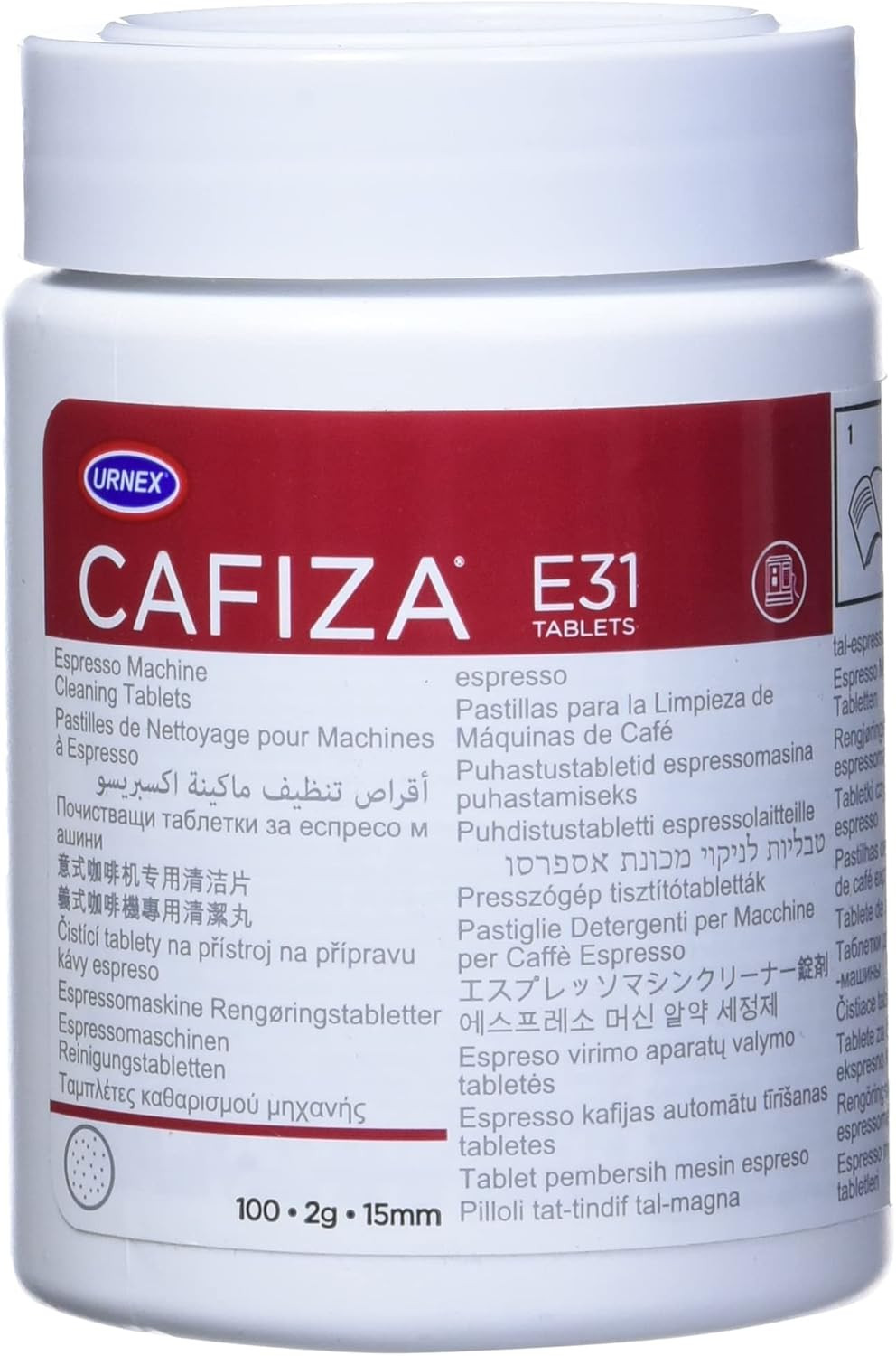 Espresso Machine Cleaning Tablets 100 Count Coffee Maker Backflush Cleaner