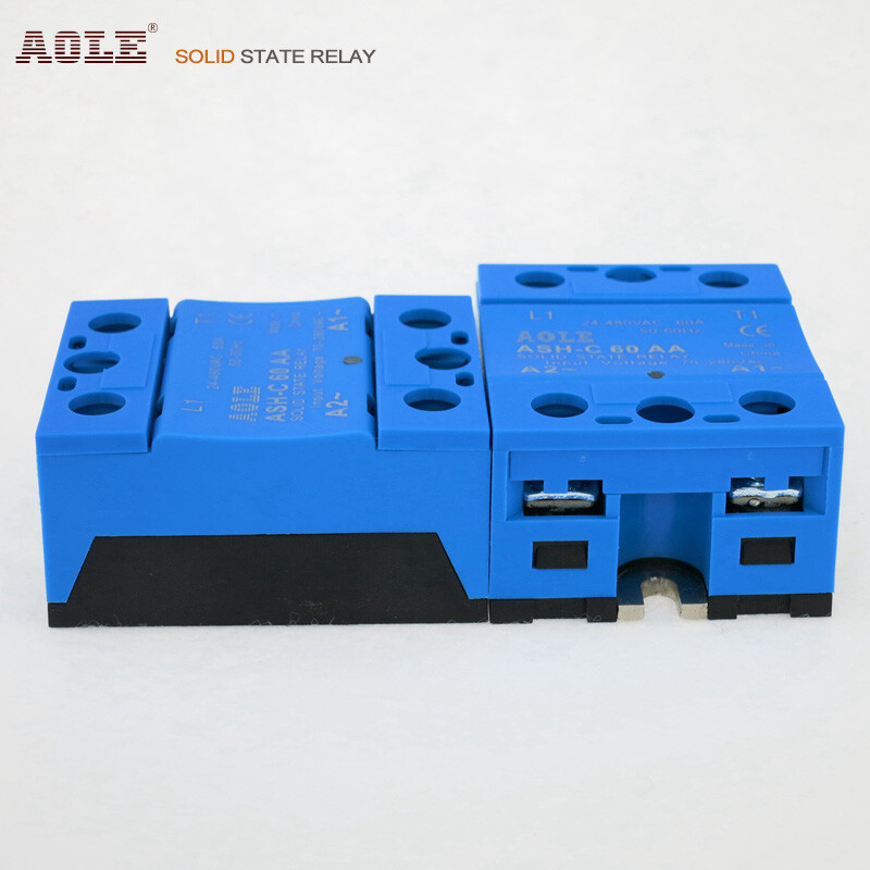 60A Small AC Solid State Relay 220V 380V SSR ASH-C 60AA