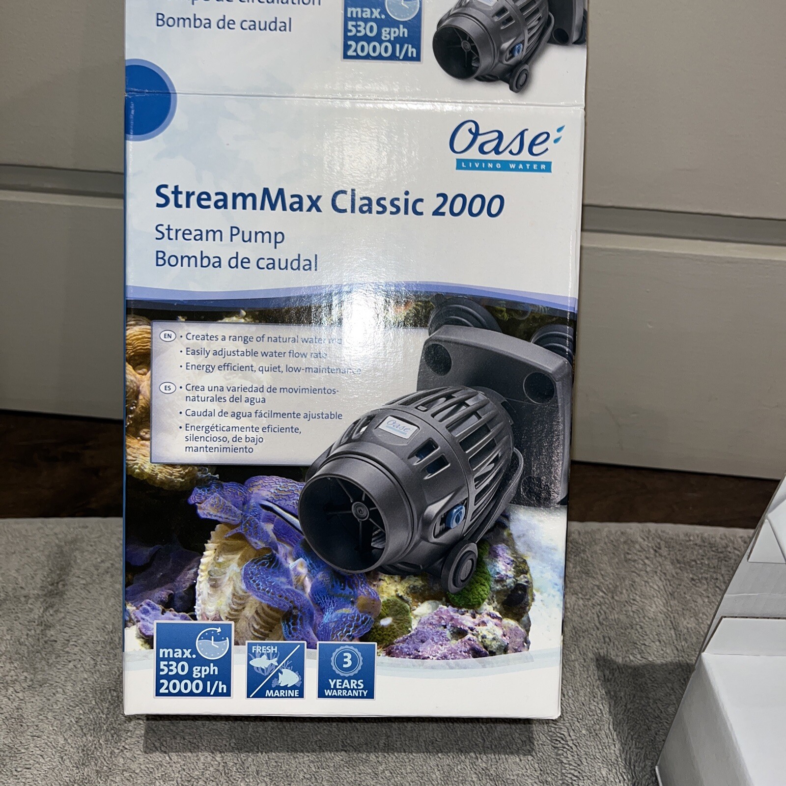Oase StreamMax Classic 2000 Water Pump/Wave Maker