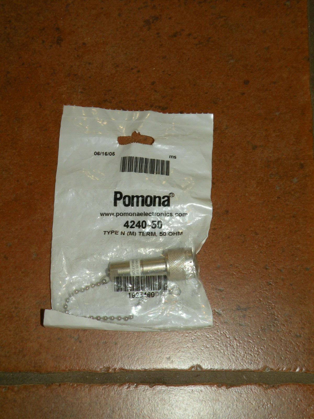 Pomona 4240-50 Type-N Male 50-Ohm Coaxial Termination