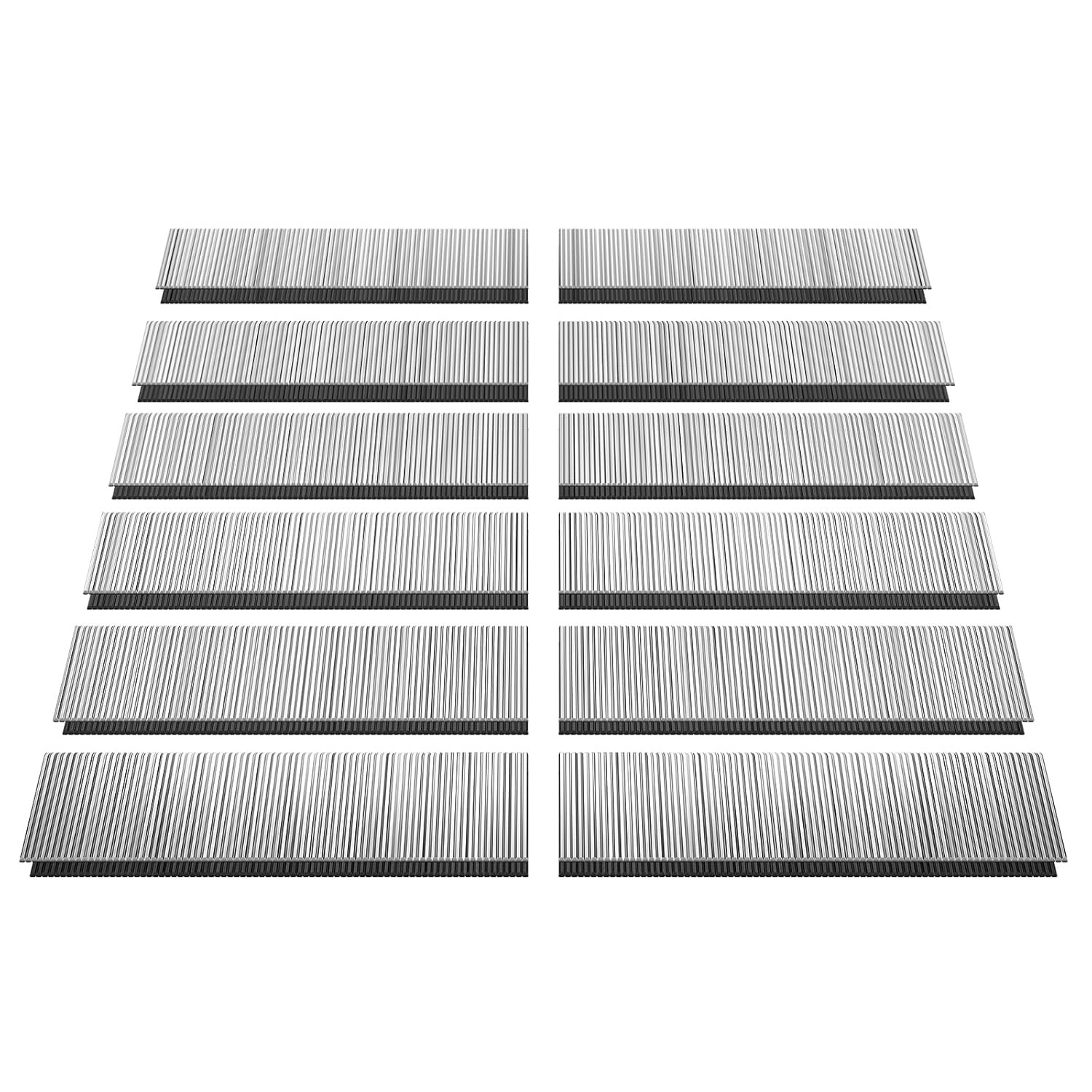 18 Gauge 1/4" Narrow Crown 304 Stainless Steel Staples 1 Inch 960 Counts for 18