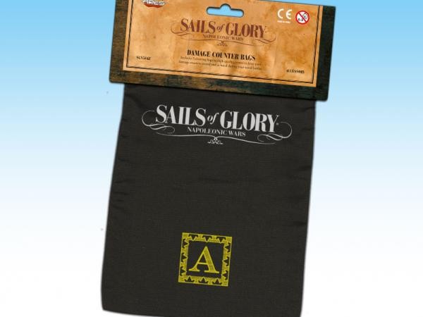 AGSSGN504Z Ares Games Sails of Glory: Damage Counter Bags