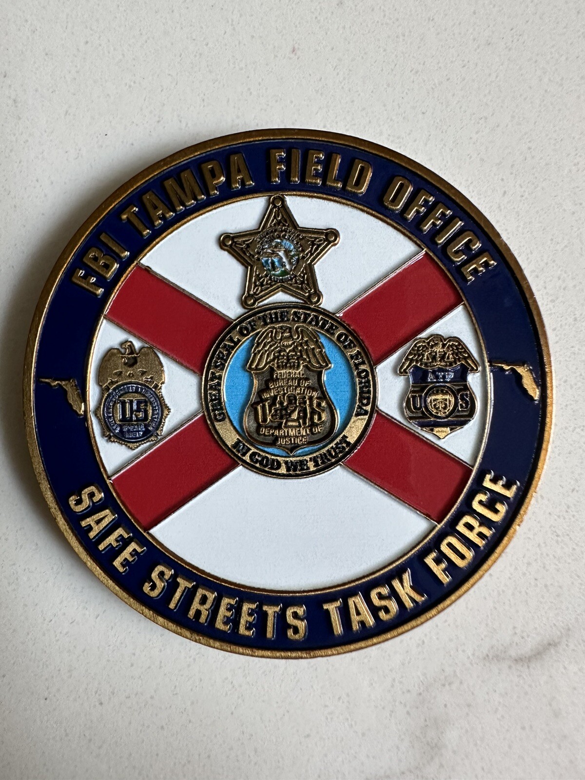 FBI Orlando Safe Streets Task Force Coin