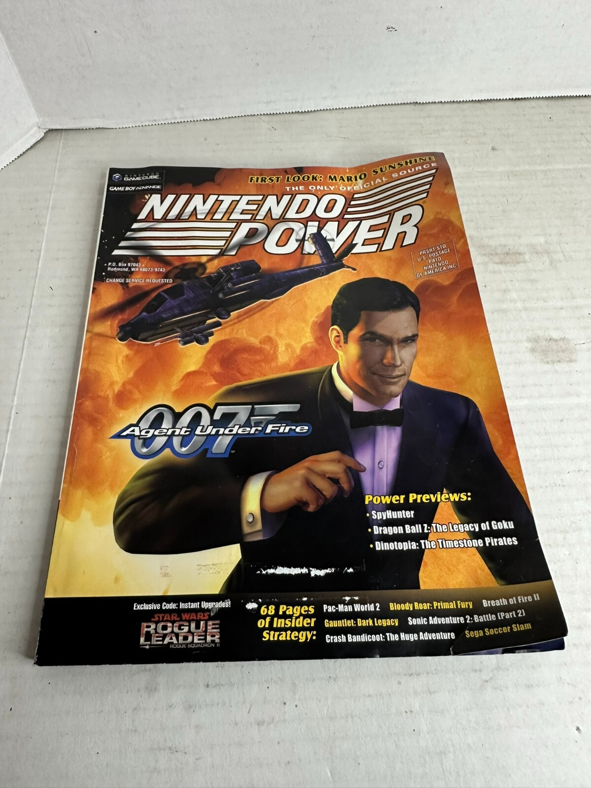 Nintendo Power Magazine Volume 155 April 2002 007 Agent Under Fire No Posters