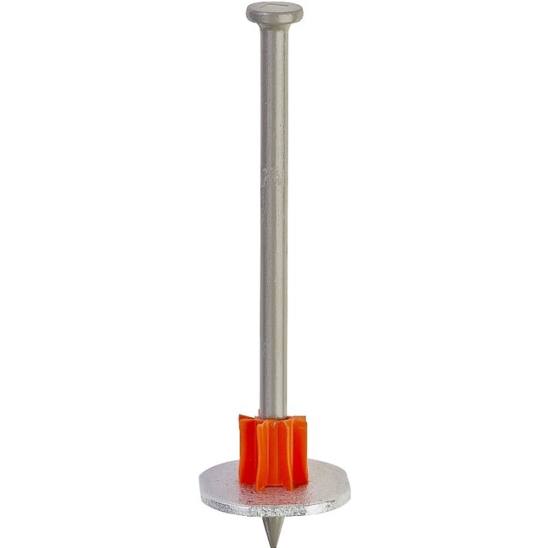 Ramset 1512SDA Washered Pin, 0.145 in Dia Shank, 1-1/2 in L