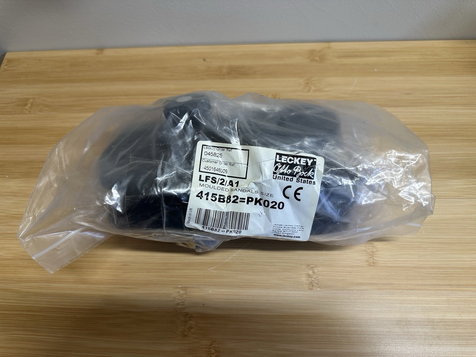 Leckey/Otto Bock (415B82=PK020) Moulded Sandals (New)