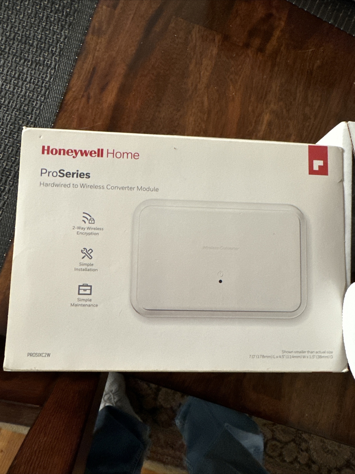 Honeywell Home PROSIXC2W ProSeries Hardwired to SIX Wireless Converter