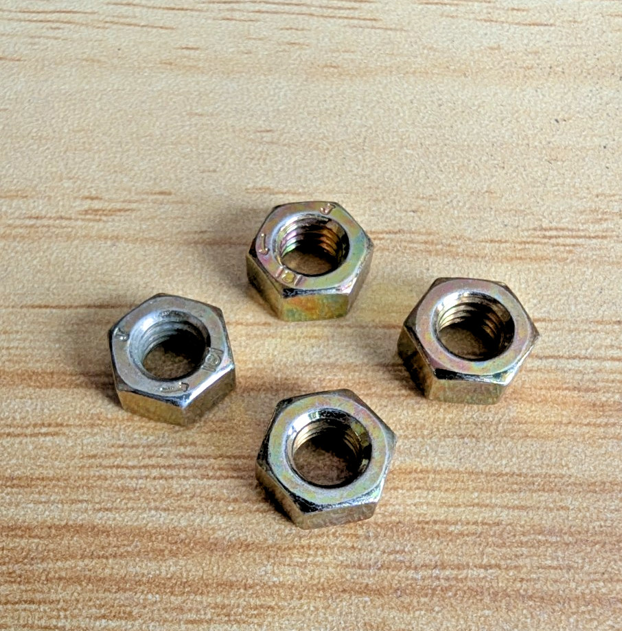 232066414 Can-Am/Ski-Doo OEM Hex Nut M6  (Pack of 4)