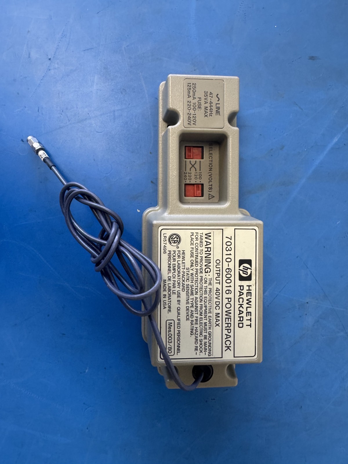 HP 70310-60016 Timebase Oven Powerpack
