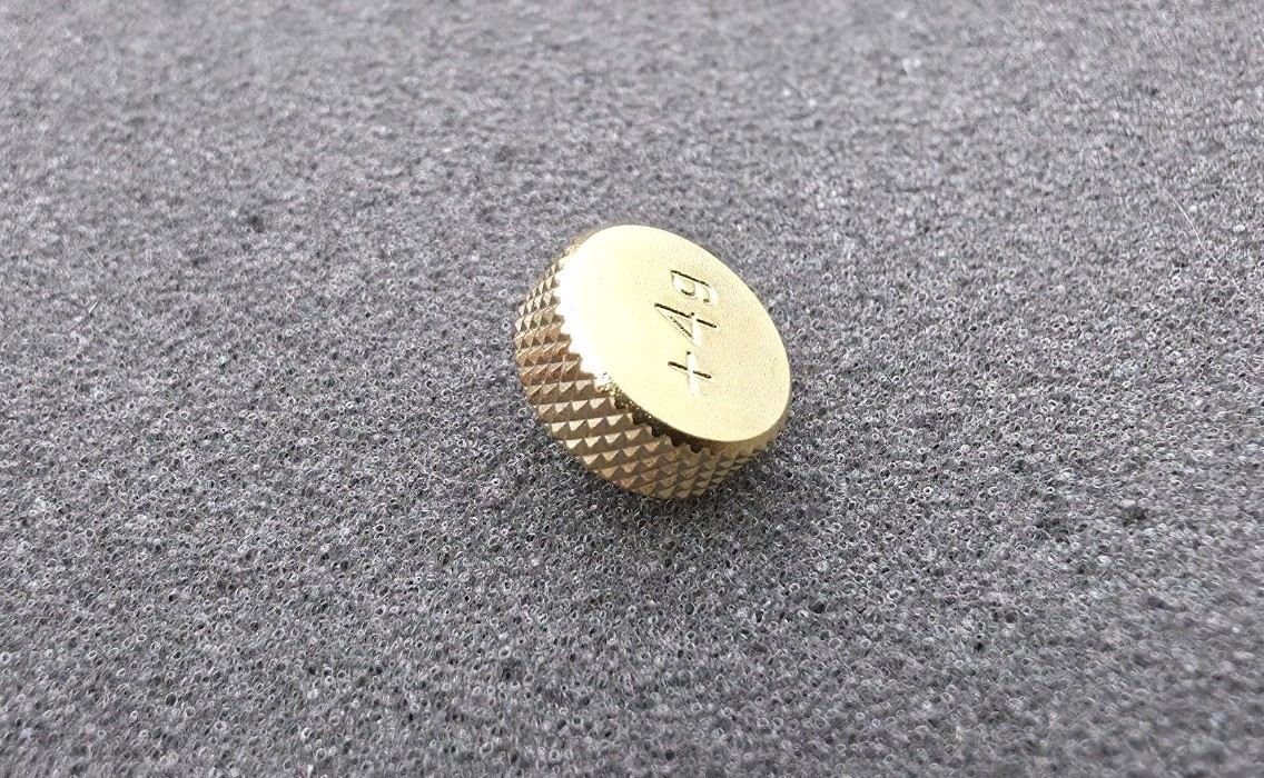 Technics sl1200 Gld, Ltd. Rare. Original Gold 4 gr Headshell Weight. Free Ship