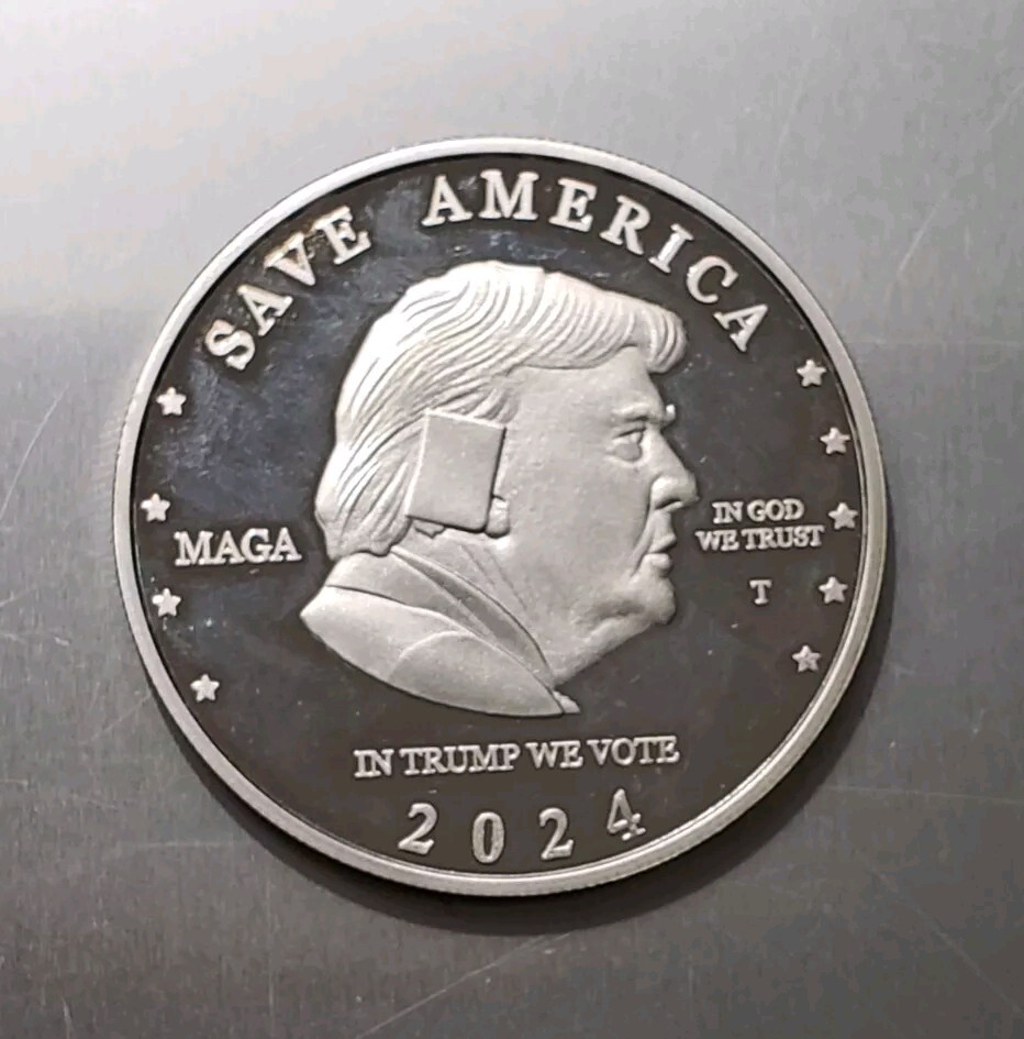 Donald Trump, MAGA, Commemorative Survivors Coin, 2.5"