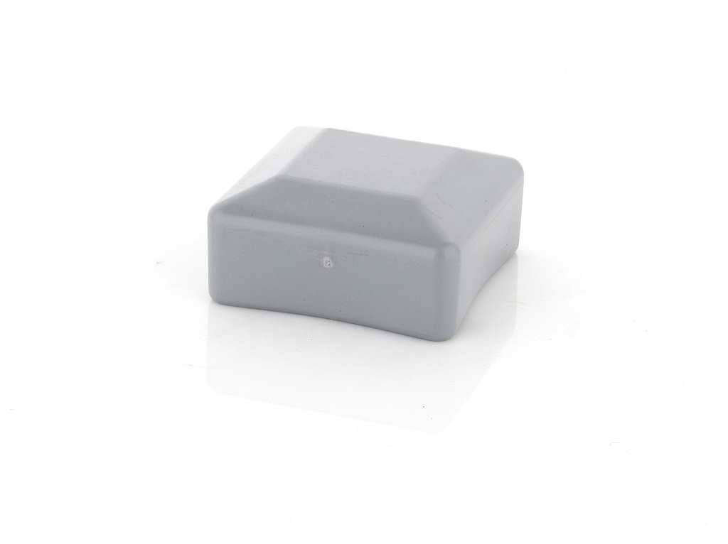 Fence Post Cap 18x18mm Fence Caps Grey - Post Cap Pyramid Square