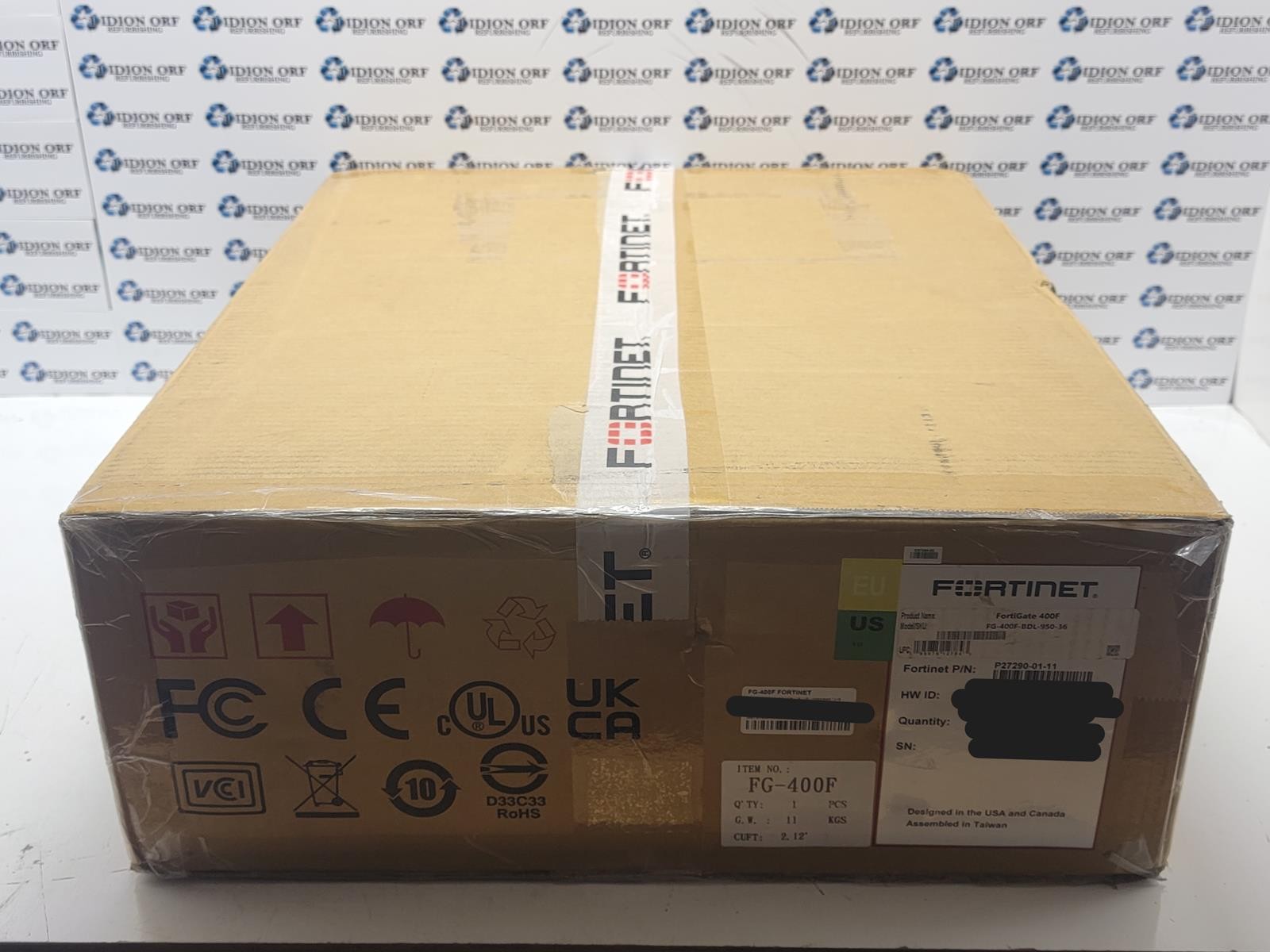 FORTINET Network Firewall FG-400F, New , SKU 19651