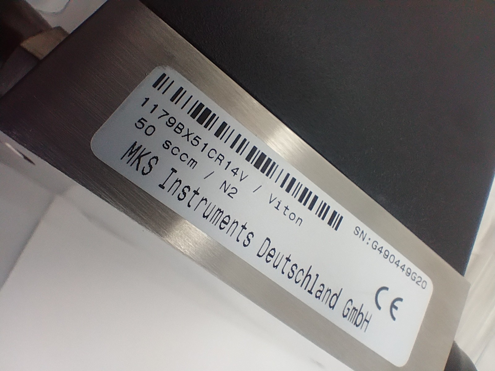 MKS Mass Flo Flow Controller 1179BX51CR14V Viton. New in package