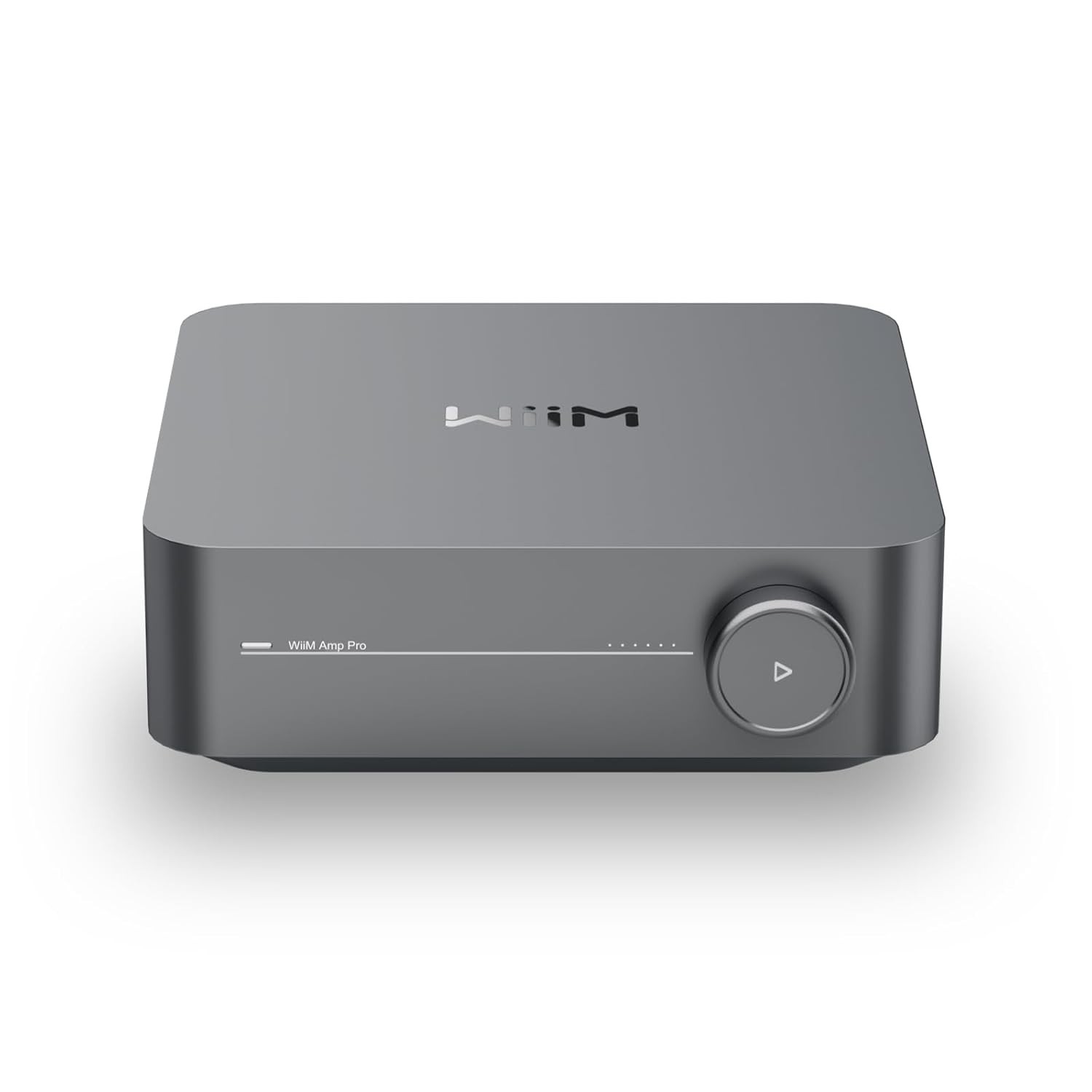 WiiM Amp Pro: Multiroom Streaming Amplifier  HDMI, Voice Control Dark Gray