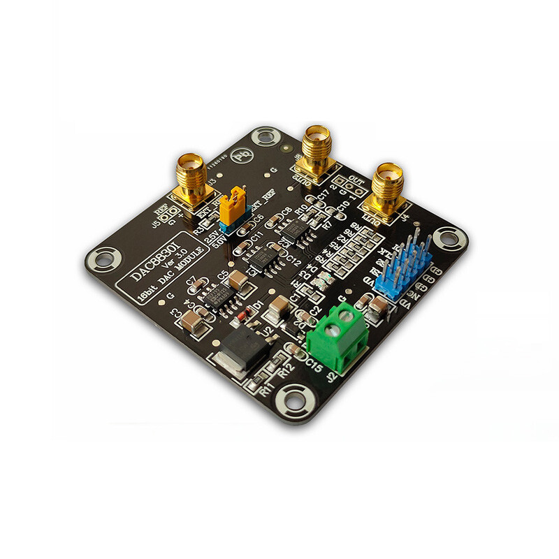 16-bit DAC Module High-Precision Digital-to-Analog Converter 1X DAC8830 Module