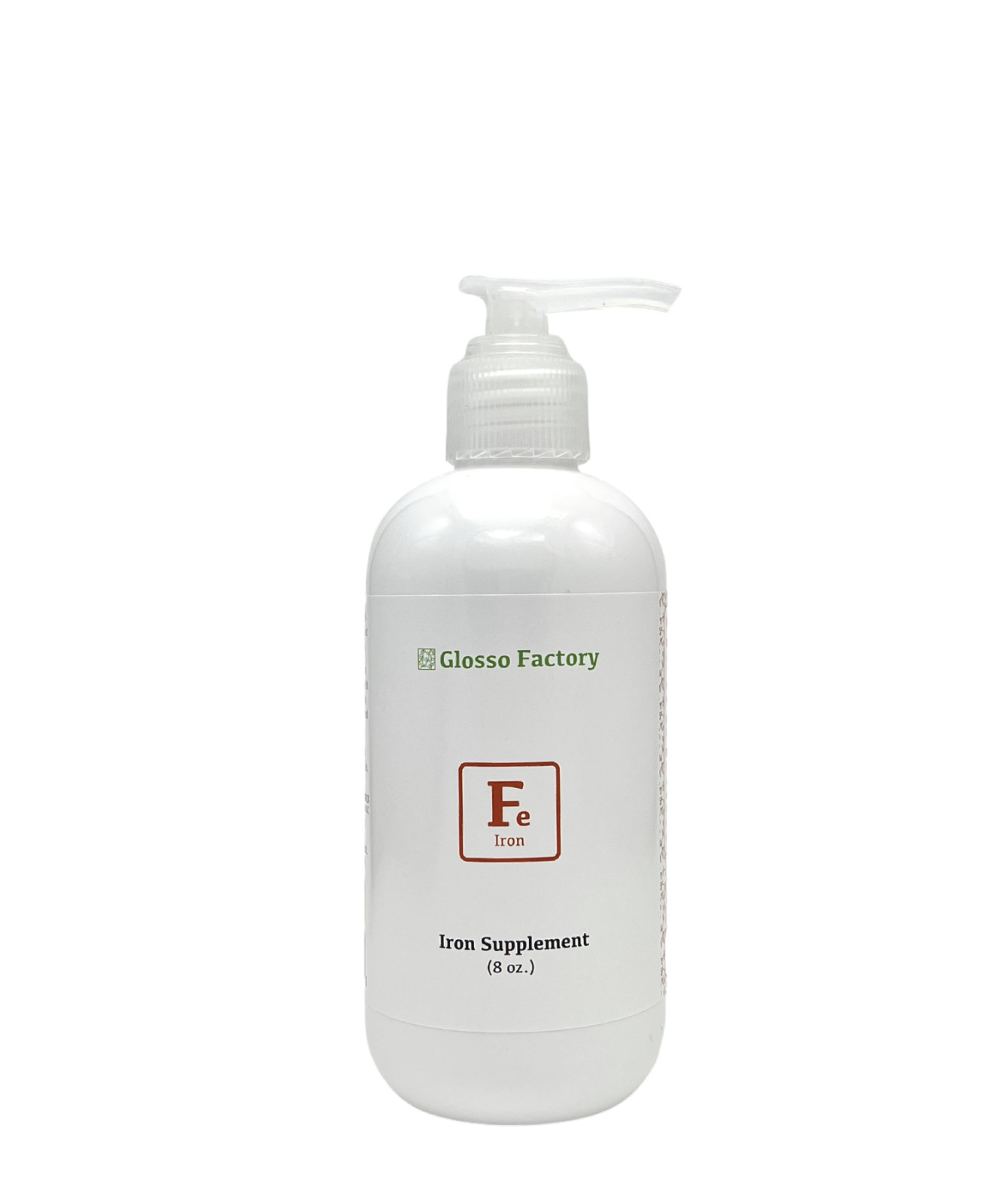 New Glosso Factory Fe, Iron Fertilizer, 8oz For Aquarium Plants and Aquascapes