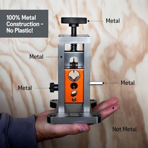 Wire Stripping Machine - Drill-Powered Scrap Wire Stripper, Adjustable Guide & R
