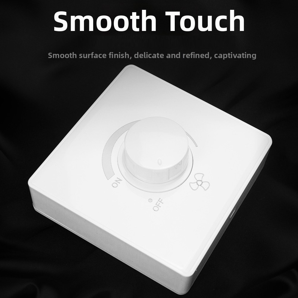 Ceiling Fan For surface Mount Knob Switch for Precise Speed Control ABS
