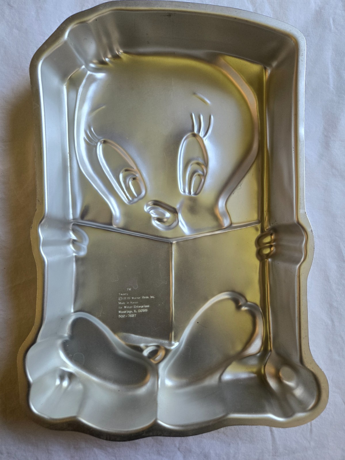 Wilton Tweety Bird Party Cake Pan 1979 VTG 502-7687 Warner Brothers Looney Tunes