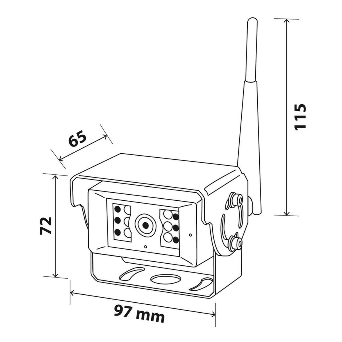 T5 WIRELESS COLOR CAMERA WITH SENSOR 1/3 INCH CMOS HD