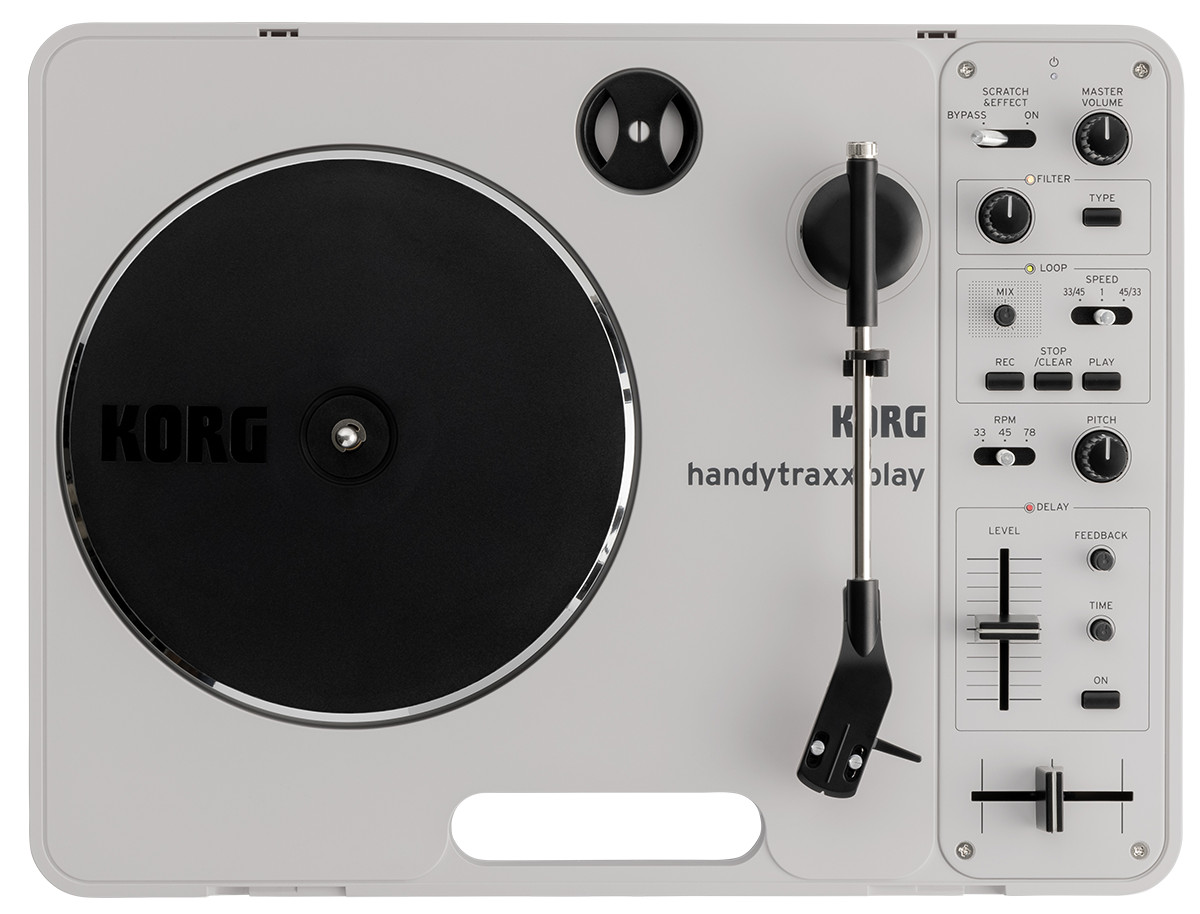 KORG HANDYTRAXX PLAY PORTABLE RECORD PLAYER : NEW : [DETROIT MODULAR]