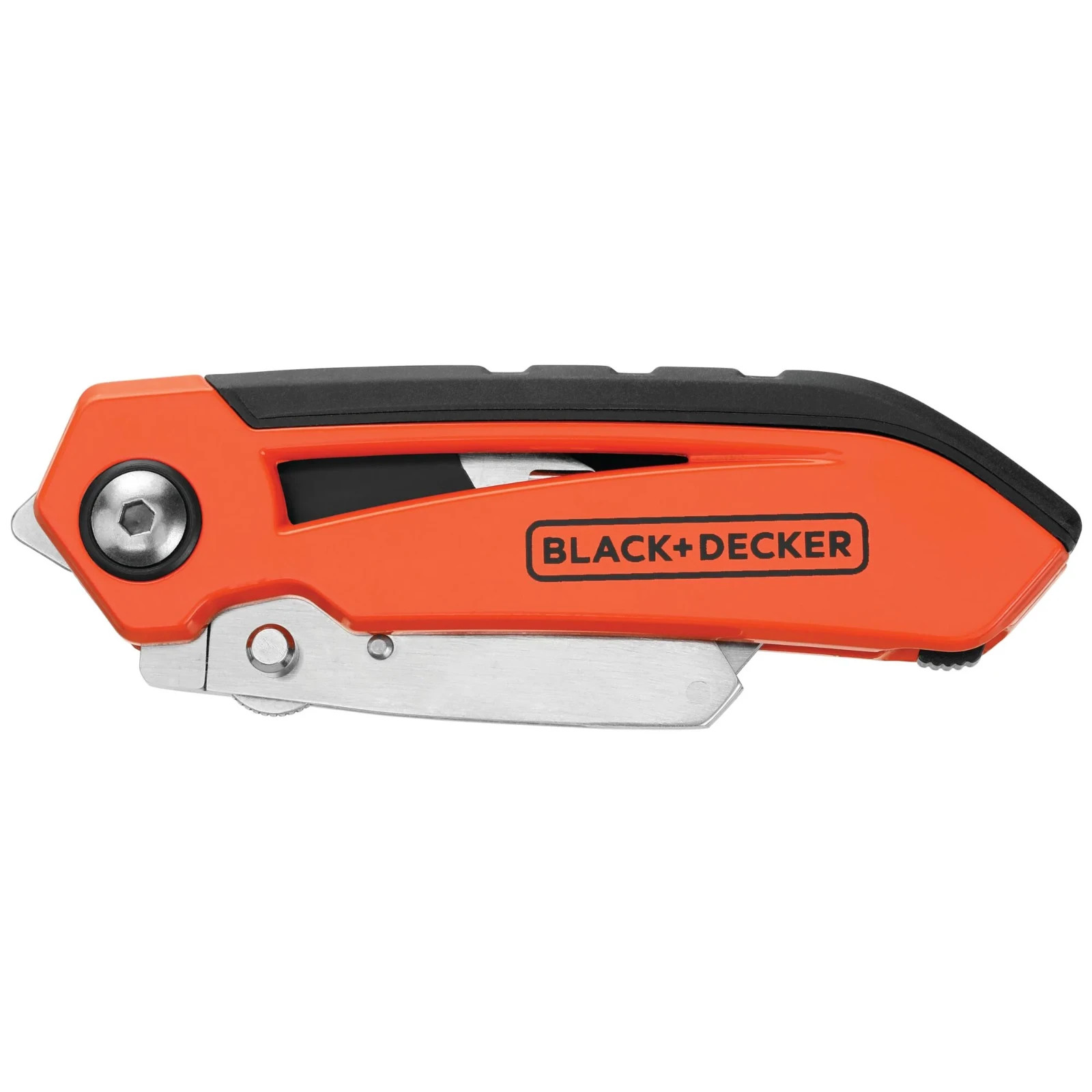 Folding Box Cutter (2-pack) Utility Pocket Knife with Blade Storage BDHT10002RP