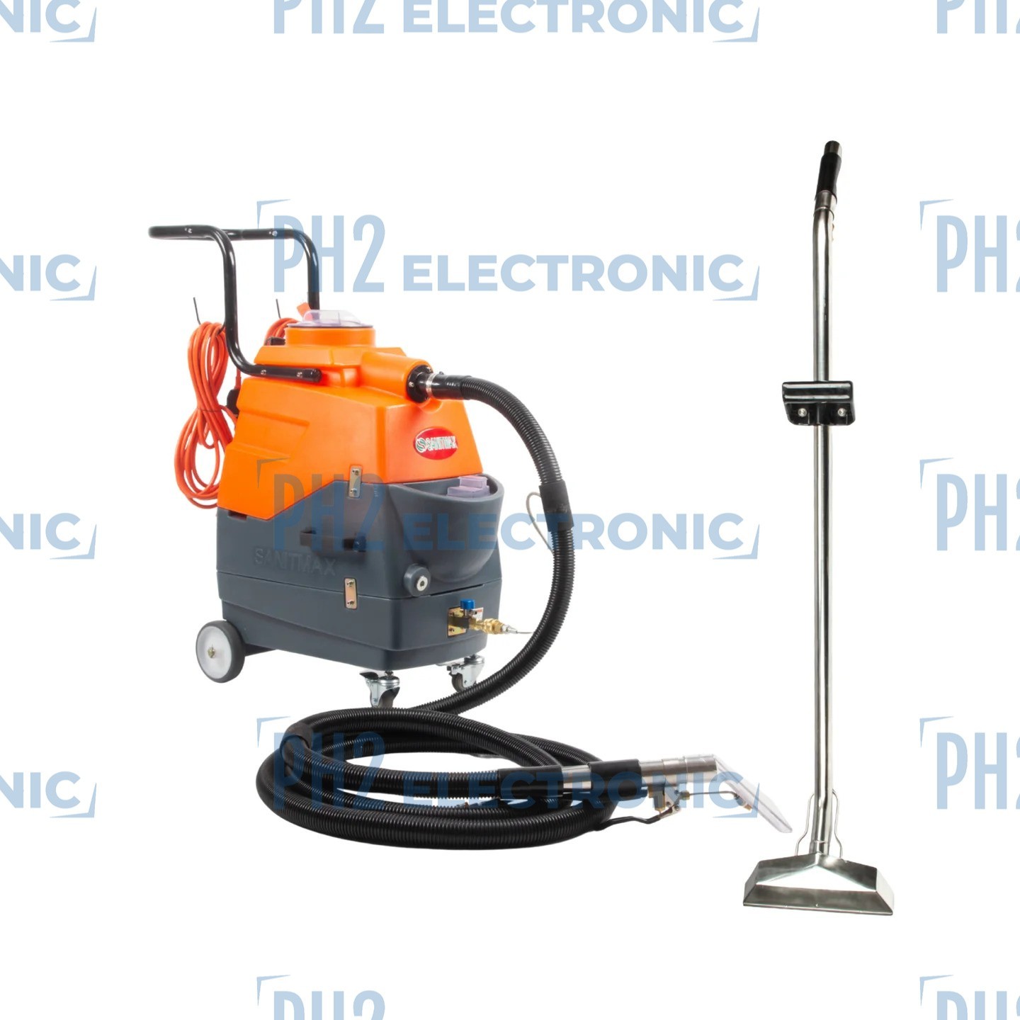 Heated Carpet Cleaning Machine-Dual-Tank  Carpet Extractor WITH/60'' long wand