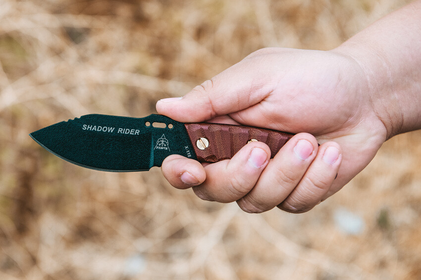 New TOPS Shadow Rider Fixed Blade Knife SDRD-01