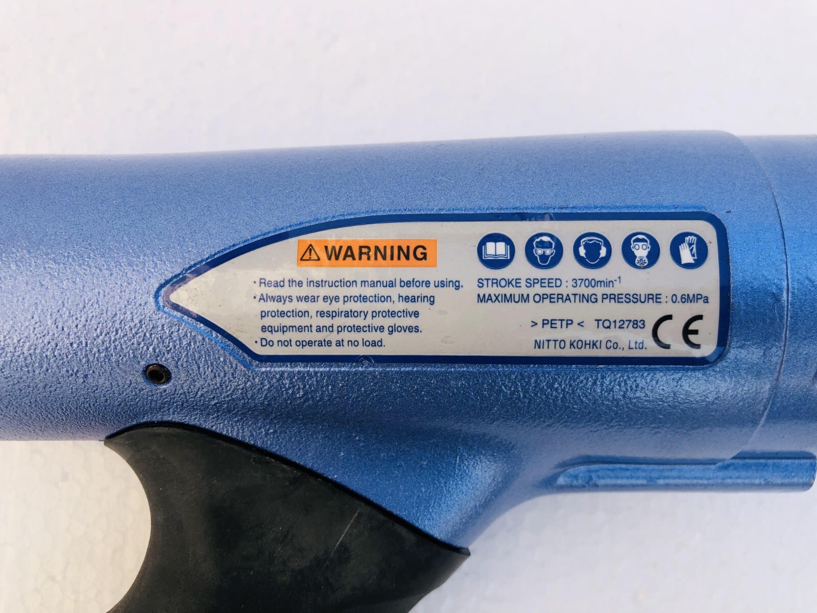 NITTO KOHKI JEX-2800A BODY FOR JET CHISEL NEEDLE SCALER -NEW #2