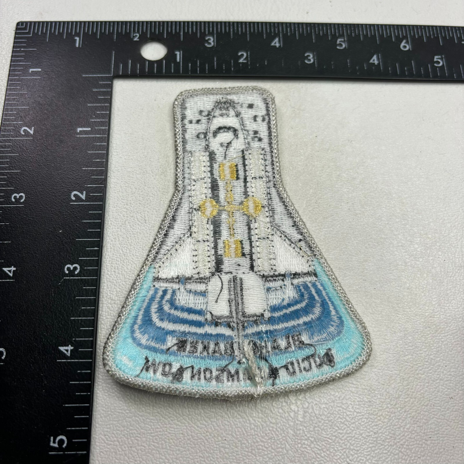 NASA Space Shuttle ATLANTIS Mission STS-43 Astronaut Patch 49SA