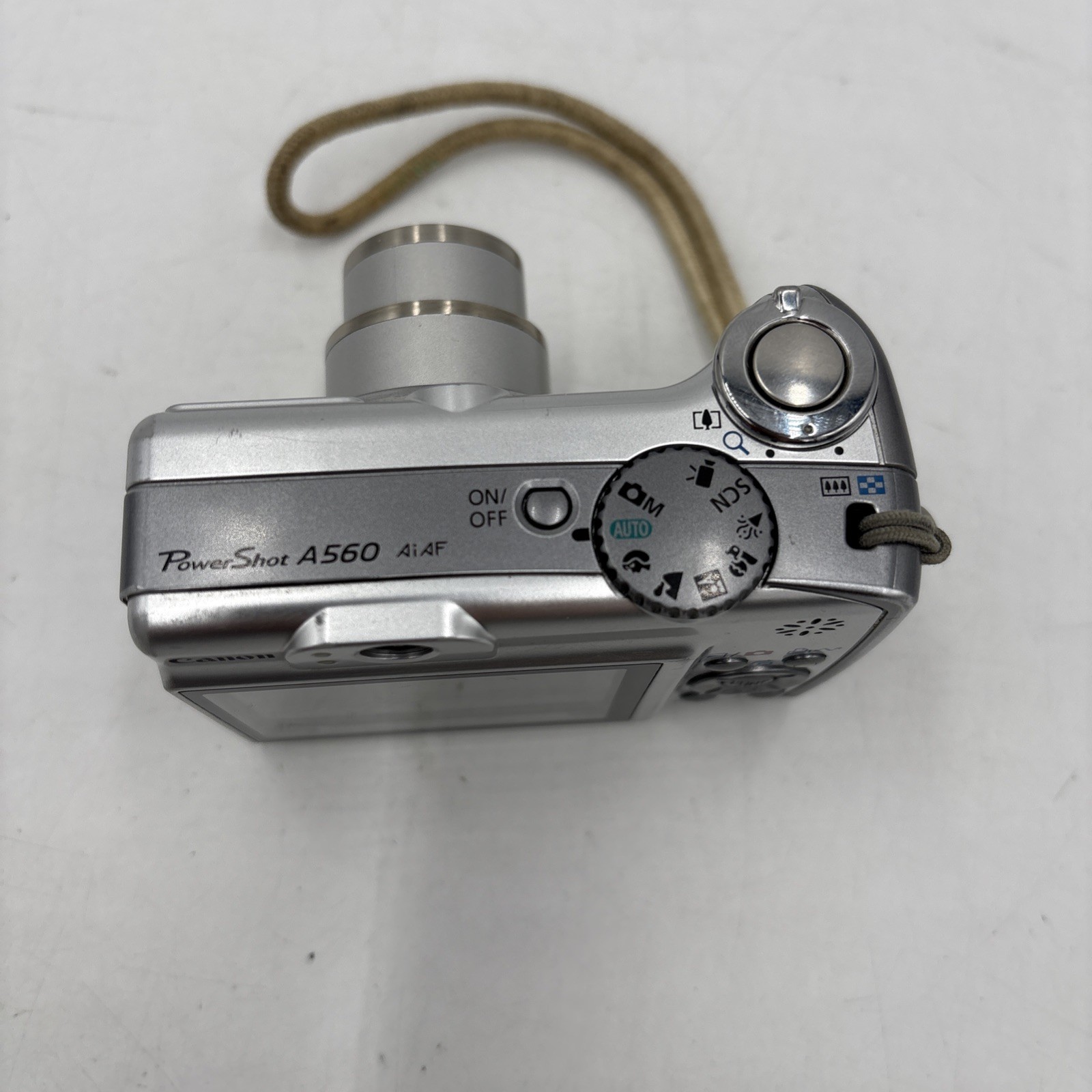 Canon Digital Camera PowerShot A560 7.1MP 2gb SD Card Strap Clean Tested Working