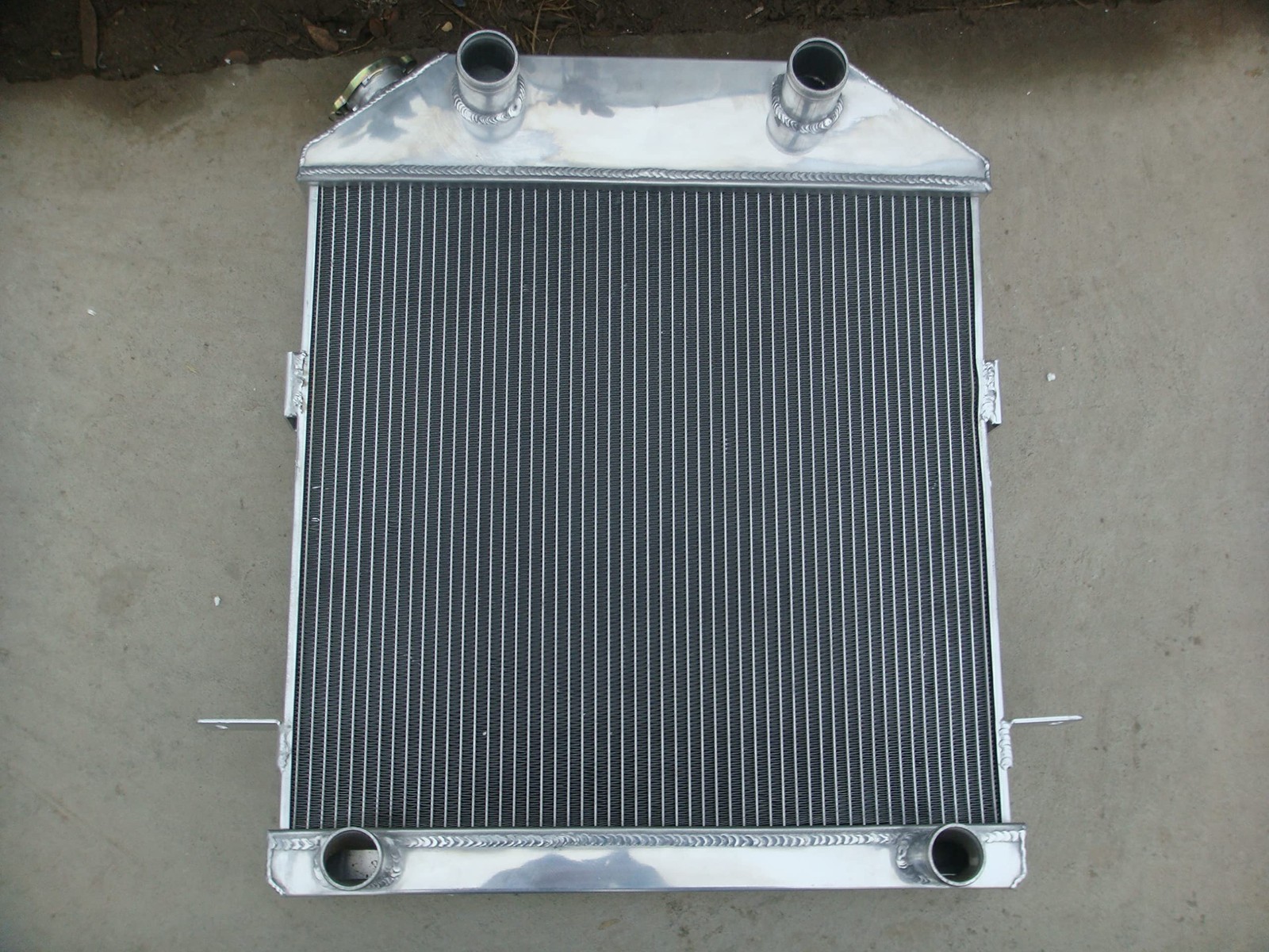 New 3 Row Aluminum Radiator For 1939-1941 Ford Standard Mercury Flat