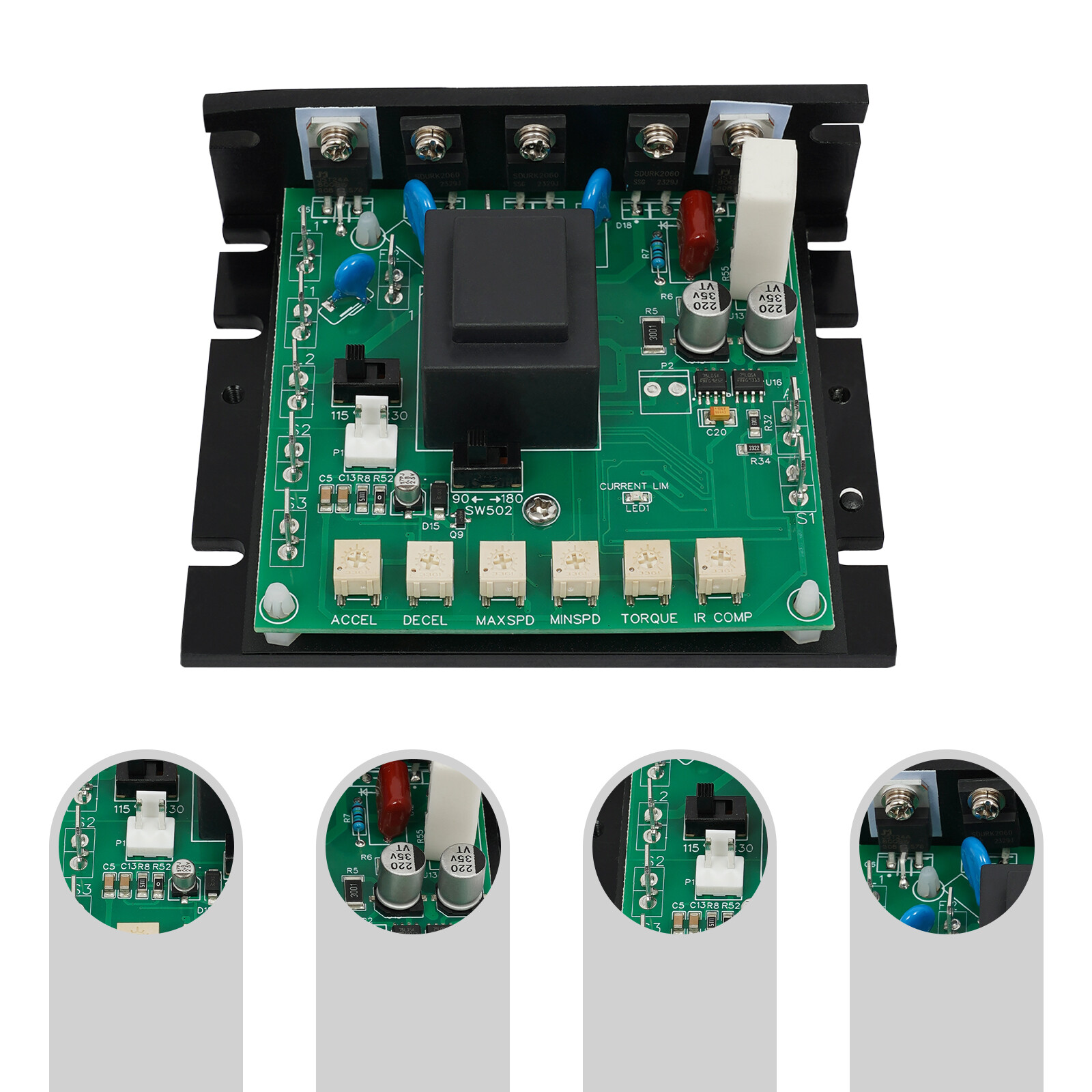 DC Motor Variable Speed Control Module, Speed Controller for Minarik MM23001C