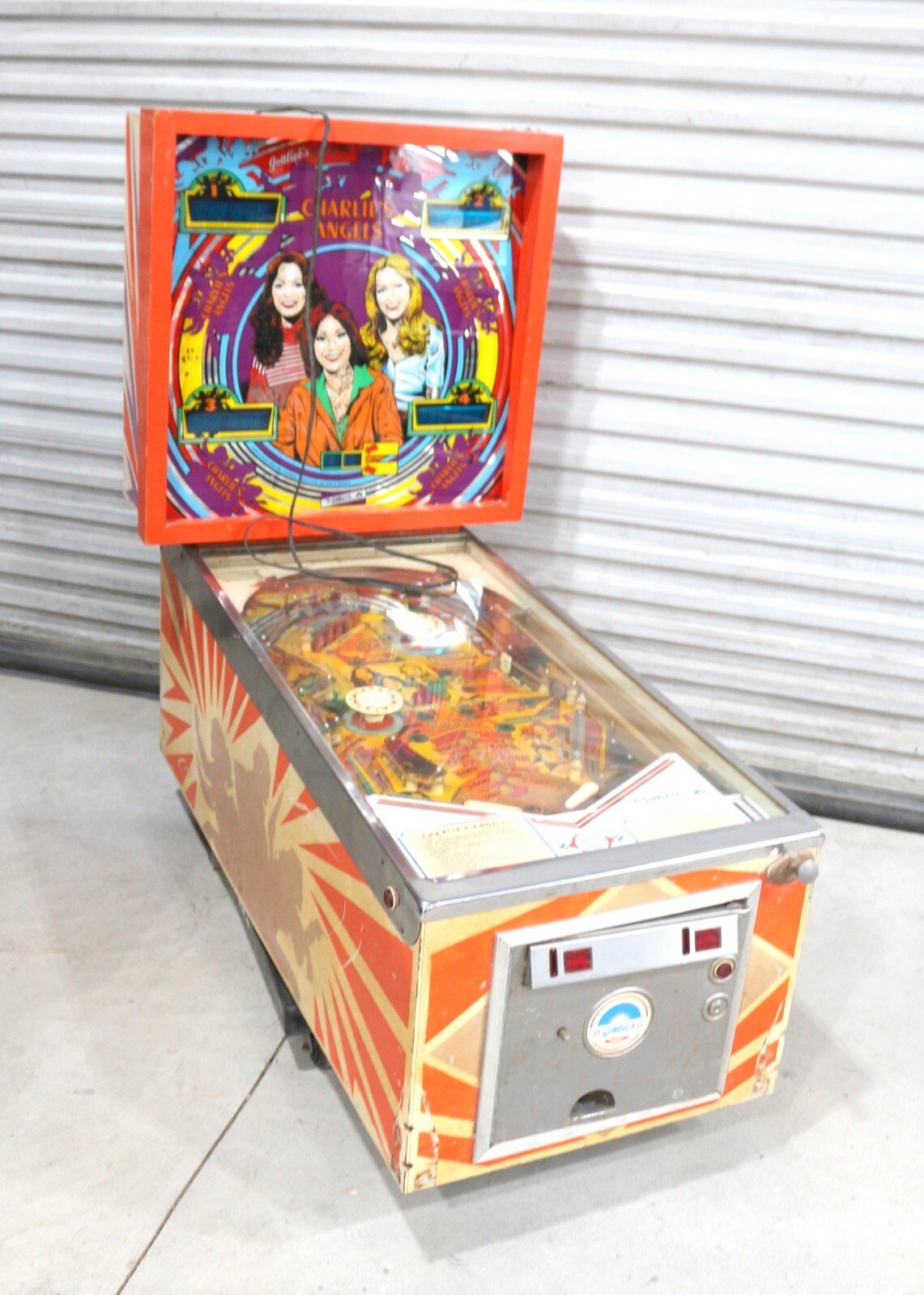 Charlie's Angels Pinball Machine (Gottlieb, 1978) - Restoration Project