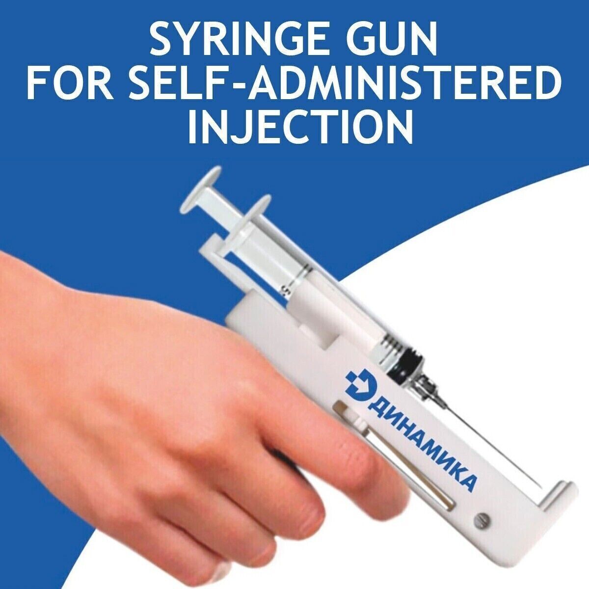 Refillable automatic self-injector for 3ml 5ml syringes, automatic...