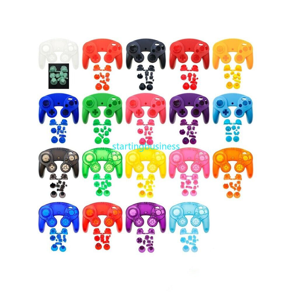 Front Back Shell Housing Cover Case With Buttons For Nintendo GC NGC Gamecube
