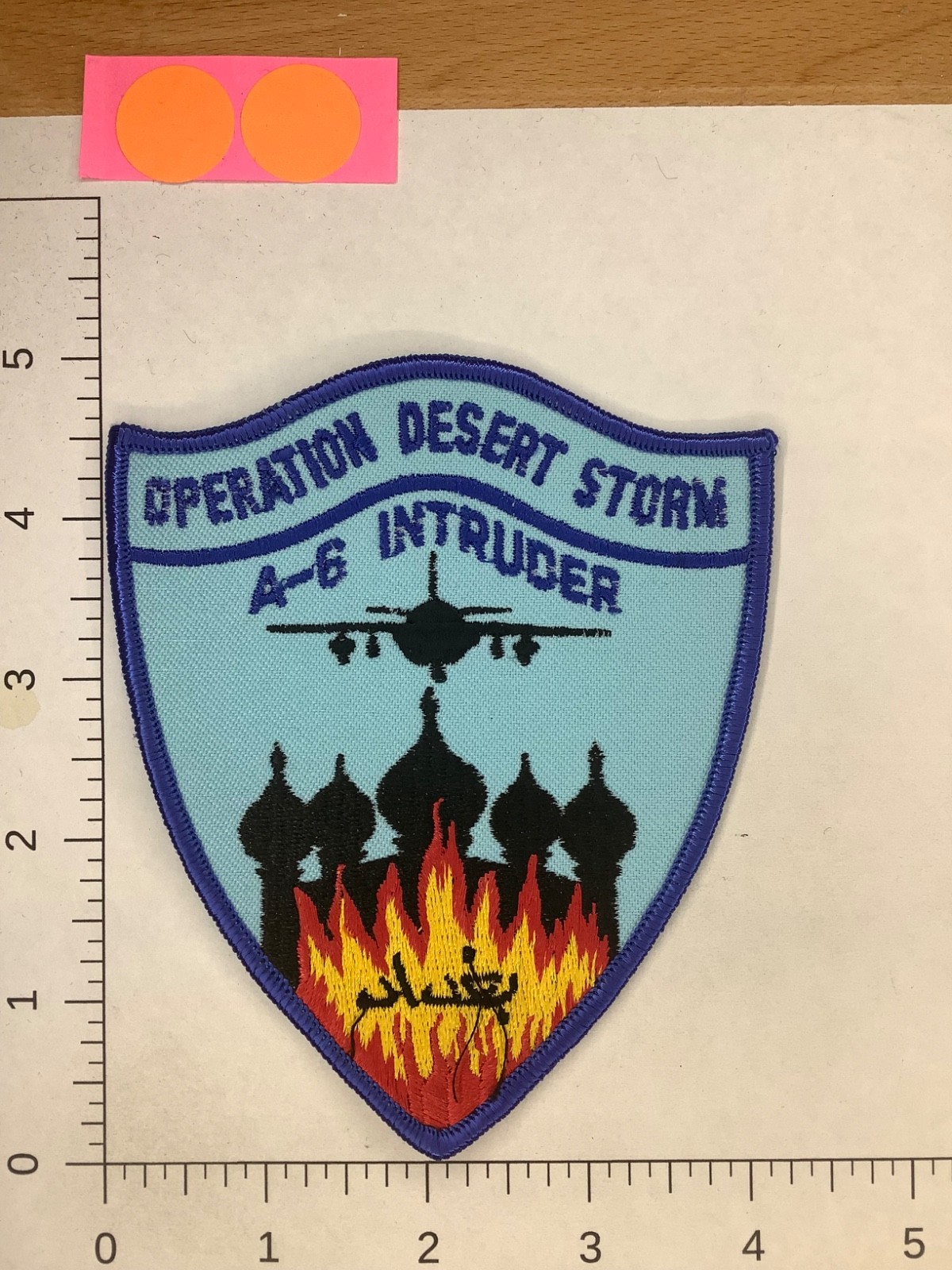 VINTAGE USAF  OPERATION DESERT STORM 1991 “A-6 Intruder” PATCH