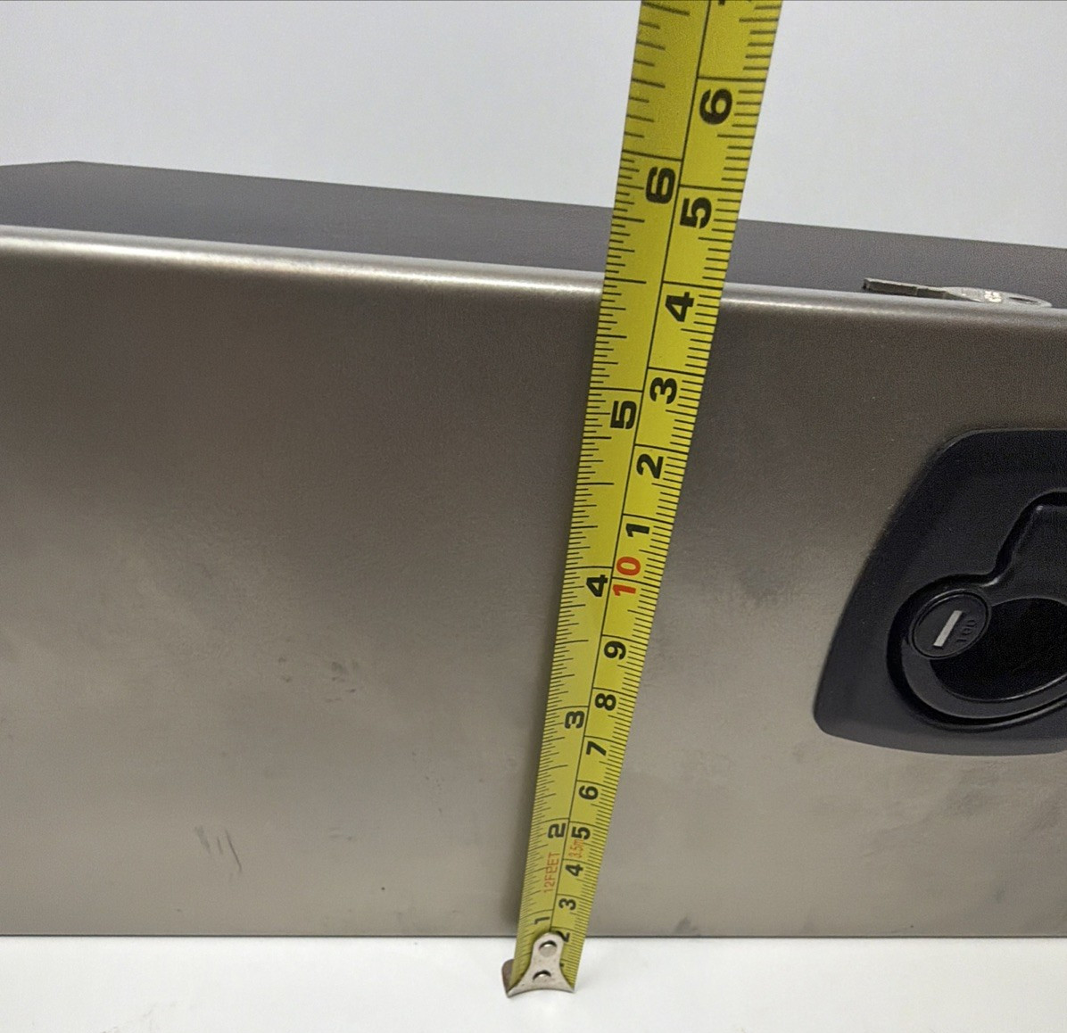 Locking 3U Rack Mount Drawer 20.5" Wide 8" Deep w/ Key Cable Pass Through