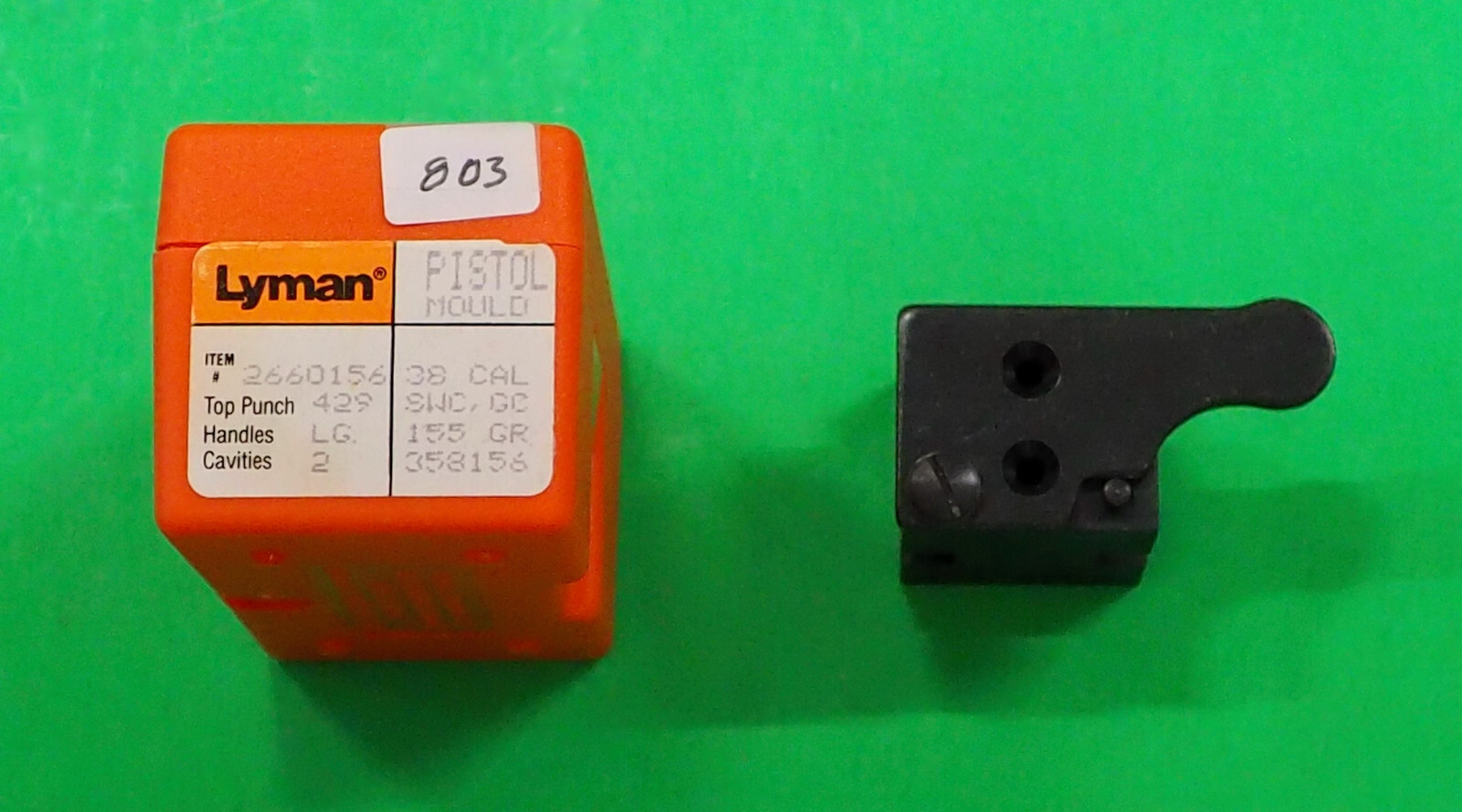 Lyman (2-cavity) Mold-(358-156)-38 Caliber-Factory NEW-in box