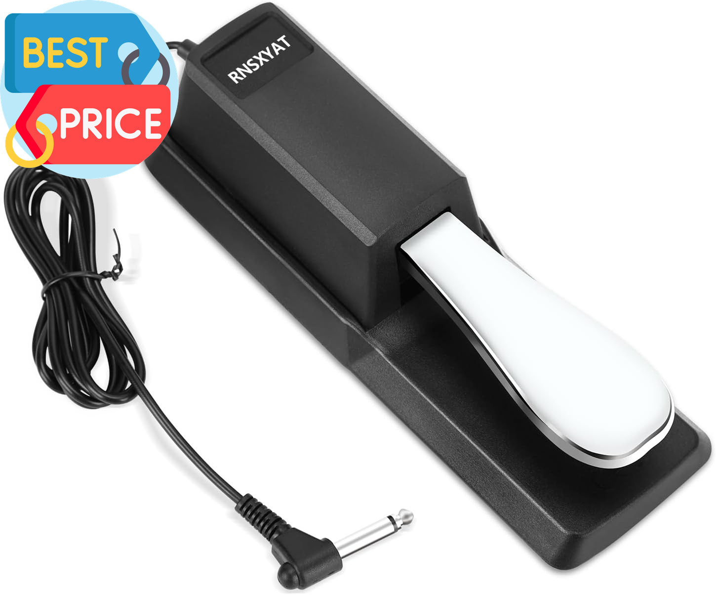 Sustain Pedal, Sustain Pedal for Keyboard Universal, Premium Piano Pedal for Key